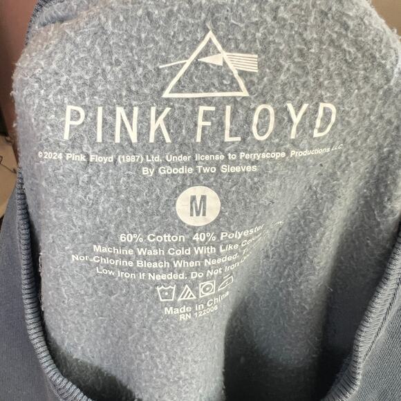 Pink Floyd Psychedelic Graphic Sweatshirt by Goodie Two Sleeves Trippy Medium - Picture 3 of 5